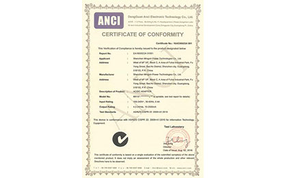 16AE05023A?001?C-TICK?Cert-950